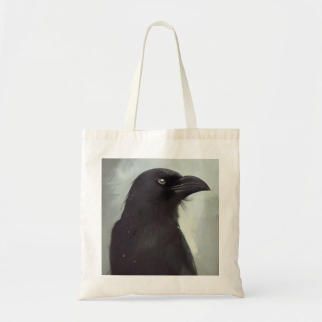Crow Tote Bag (Front)