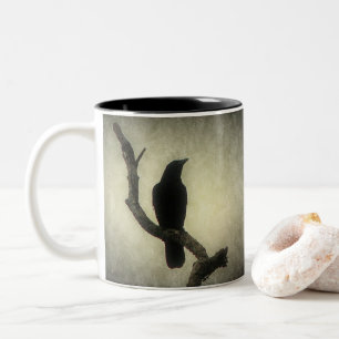 Crow Two-Tone Coffee Mug