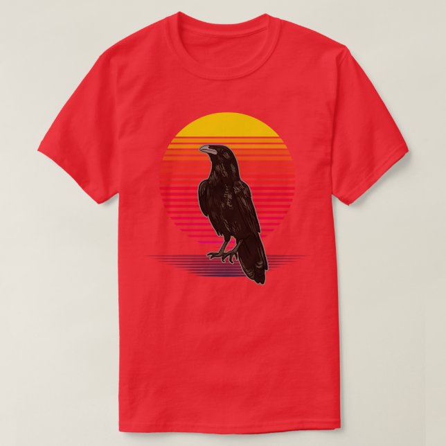 Crow Vapour T-Shirt (Design Front)