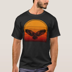Crow Vintage Gothic Raven T-Shirt
