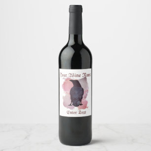 Crow Wine Wine Label
