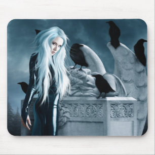 Crow Witch Mousepad