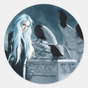 Crow Witch Sticker