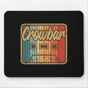 Crowbar Vintage Cette Retro Music 90s Guitar Mouse Pad