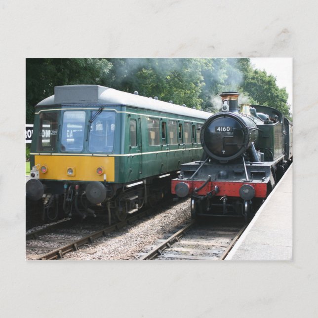 Crowcombe Heathfield station, WS Railway Postcard (Front)