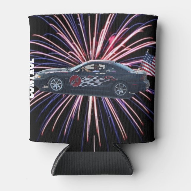 Crowd Control Stang Gang Can Cooler (Front)