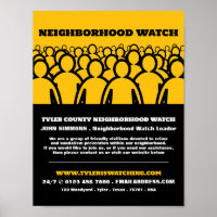 Crowd Design, Neighbourhood Watch Community Advert