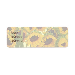 Crowd of Sunflowers Wedding Products