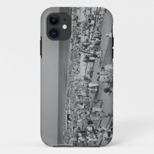 Crowd on Beach iPhone 11 Case