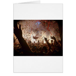 Crowd partying