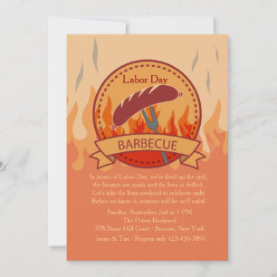 Crowd Pleaser Barbecue Invitation