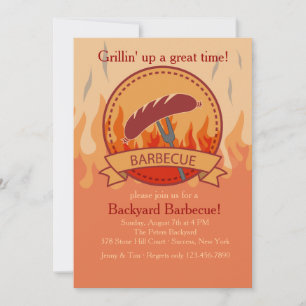 Crowd Pleaser Barbecue Invitation