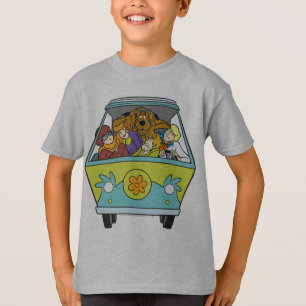 Crowded In The Mystery Machine T-Shirt