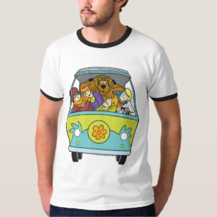 Crowded In The Mystery Machine T-Shirt