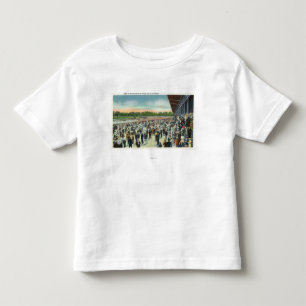 Crowds at Saratoga Race Track & Clubhouse Toddler T-Shirt