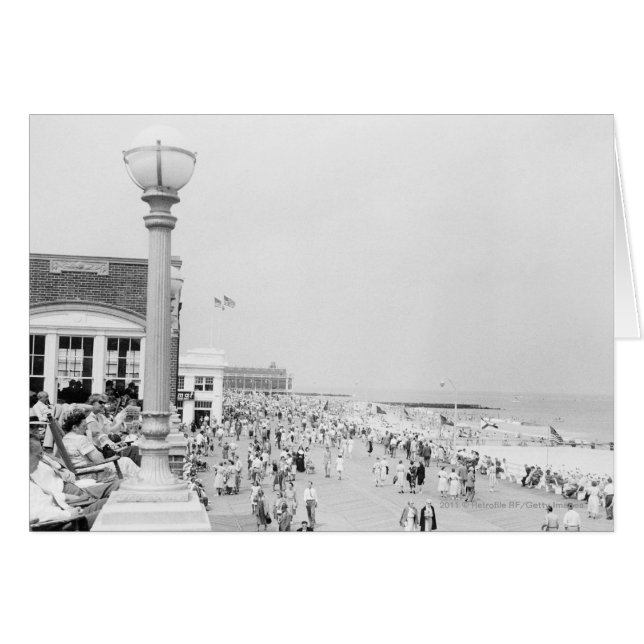 Crowds on esplanade (Front Horizontal)