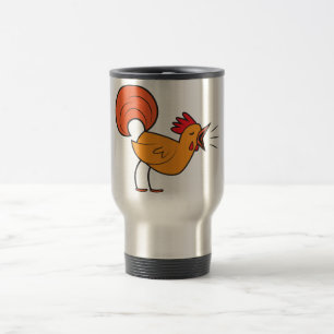 Crowing ROOSTER Travel Mug