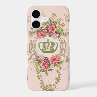 Crown and Flowers
