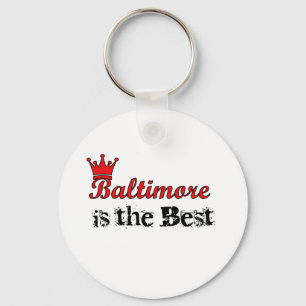 Crown Baltimore Key Ring