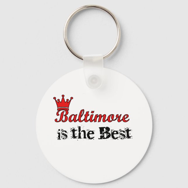 Crown Baltimore Key Ring (Front)