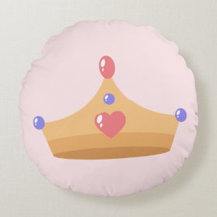 Crown & Carriage Coronet Accent Round Cushion