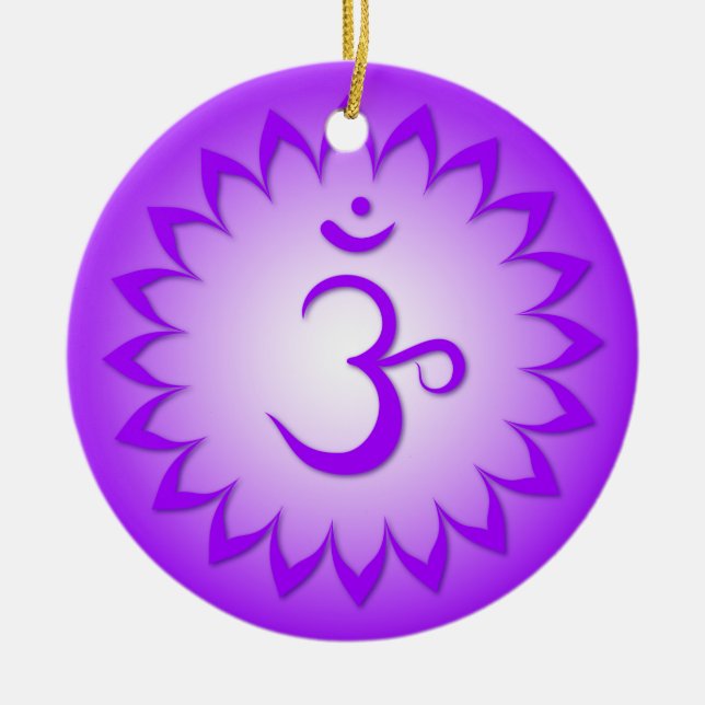 Crown Chakra II Ornament (Front)