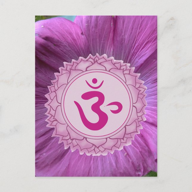 Crown chakra Postcard (Front)
