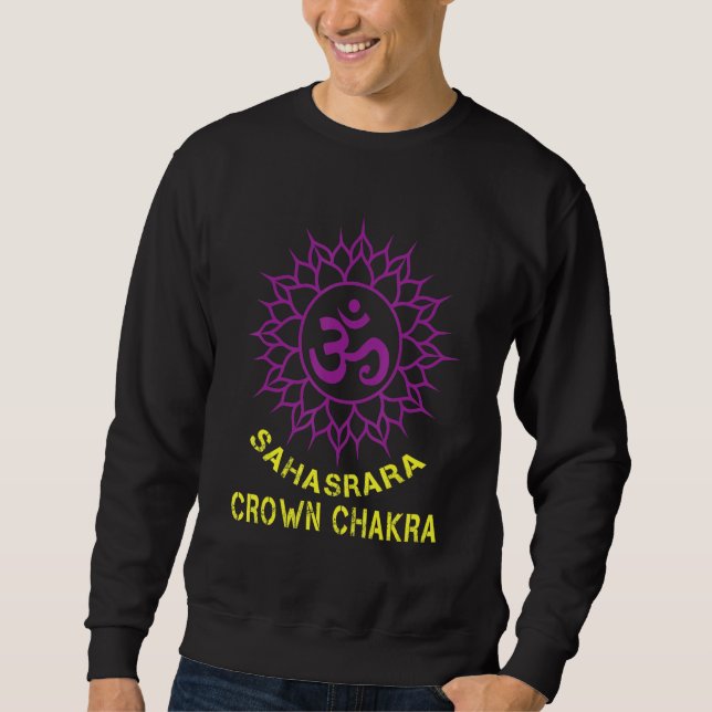 Crown Chakra Sahasrara Sweatshirt (Front)