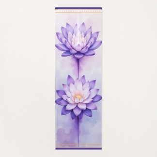 Crown Chakra Yoga Mat – Violet Lotus Energy Alignm