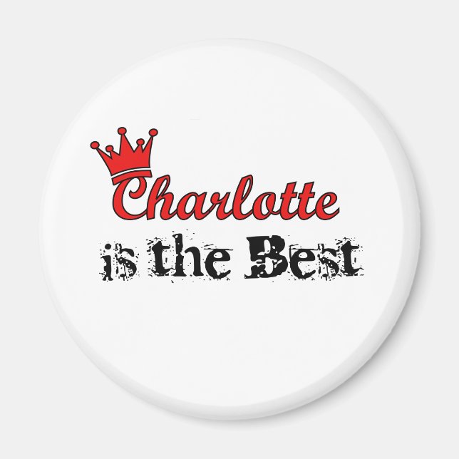 Crown Charlotte Magnet (Front)