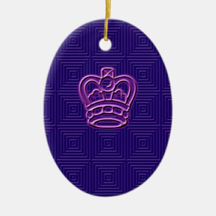 Crown Christmas ornament