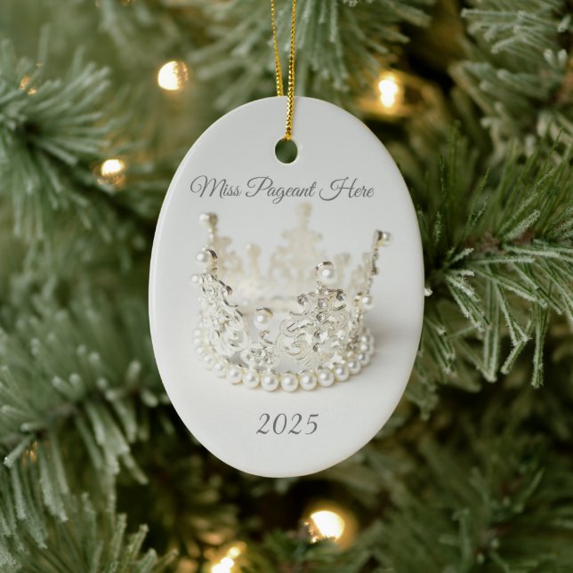 Crown Christmas Ornament (Tree)