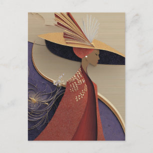 CROWN ELEGANCE #4 POSTCARD