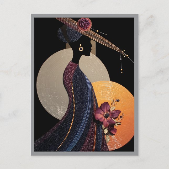 CROWN ELEGANCE #5 Postcard (Front)