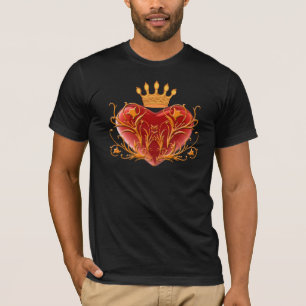 Crown Filigree Heart Shirt