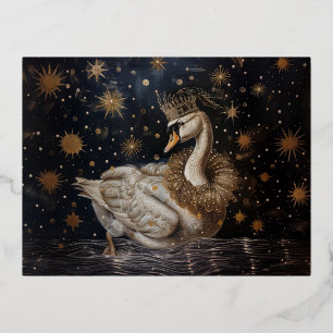 Crown  - Foil Postcards