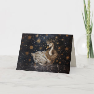 Crown - Folded Greeting Card