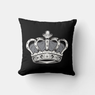 Crown - Grey Cushion