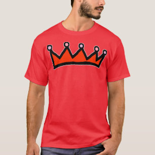 Crown Hats Red Graphic T-Shirt