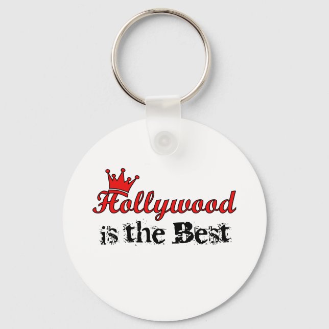 Crown Hollywood Key Ring (Front)
