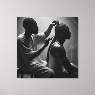 Crown Inspection Canvas Print