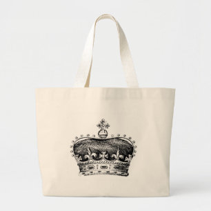 Crown Large Tote Bag