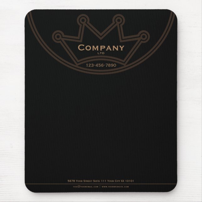 Crown Logo Mousepad (Front)