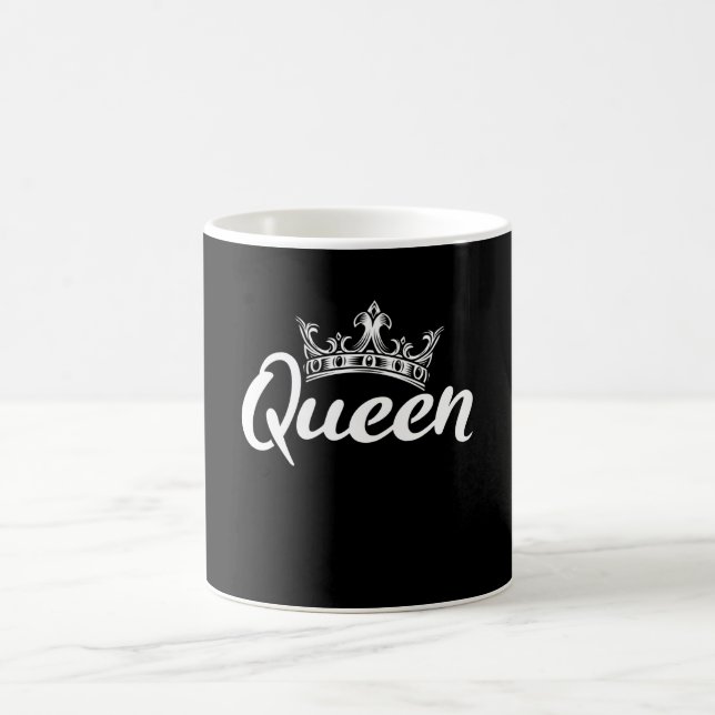 Crown Me Font Queen Coffee Mug (Center)
