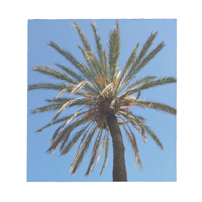 crown of a palm tree notepad (Front)