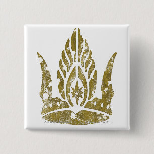 Crown of Gondor 15 Cm Square Badge