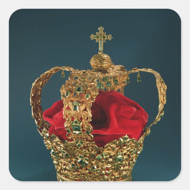 Crown of the Andes Square Sticker (Front)