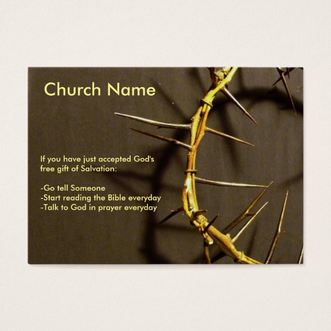 Crown of Thorns Tract (Front)