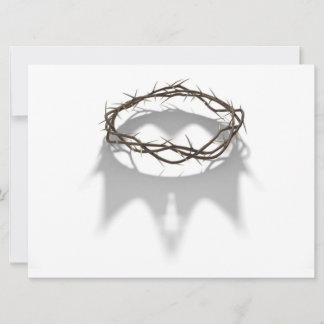 Crown Of Thorns With Royal Crown Shadow