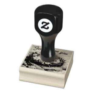 Crown of Thorns Wood Art Easter Stamp